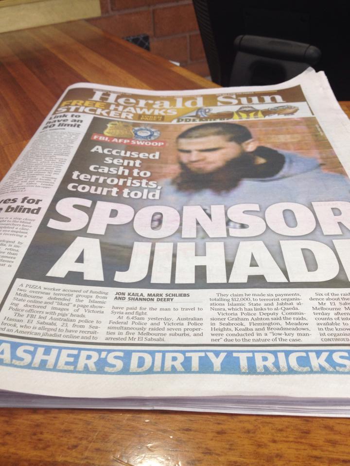 Sponsor a jihad
