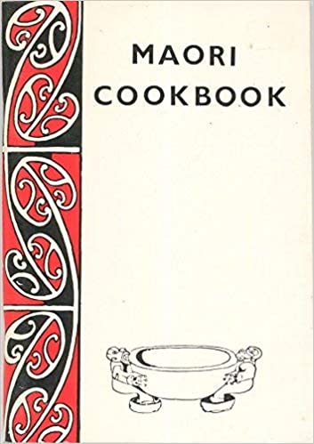 Photo of the Maori cookbook I sold to help fundraise for an urban marae.